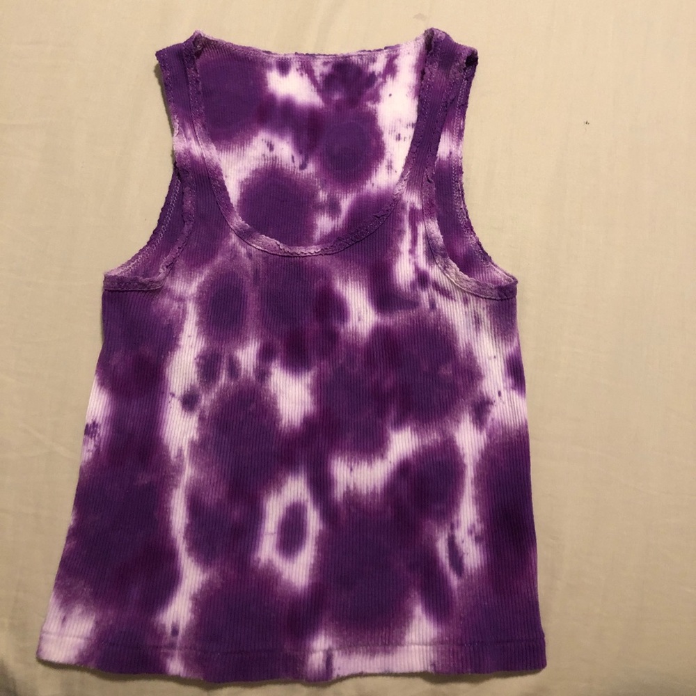 brandy melville tie dye tank